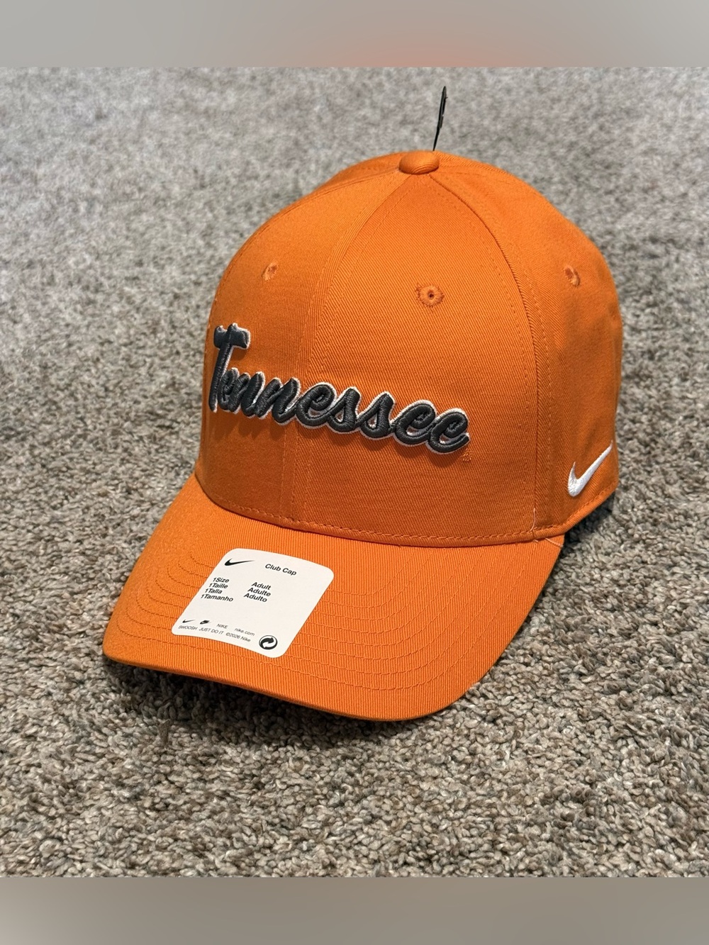 Nike Tennessee Volunteers Primetime Chant Club Adjustable Hat